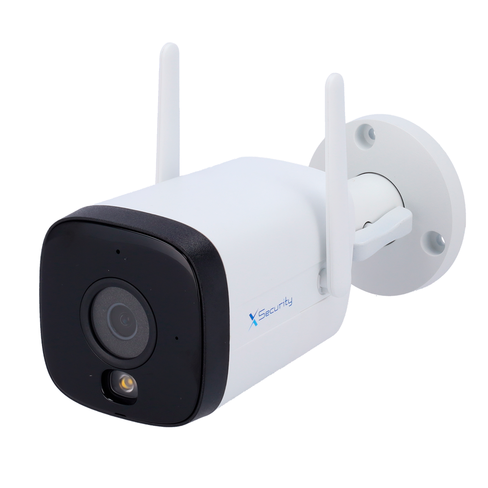 4 Megapixel IP Wifi kamera - 1/2.7" Progressive Scan CMOS - Opløsning på 5 Megapixel (2880×1620) - 2,8 mm linse - Dobbelt belysning: IR + hvidt lys: 30 m - WEB, DSS/PSS, smartphone og NVR | IP67