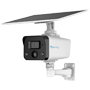 Bullet kamera 4G AOV (Video 24/7) - 1/3" Progressive Scan CMOS - 4MP | Linse 3,6 mm | DWDR | P2P - Inkluderer solcellepanel til autonom drift - Inkluderer genopladeligt lithium batteri - Vejrbestandig IP67