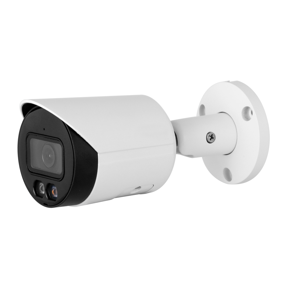 Bullet IP Kamera 4 Megapixel Pro Range - 1/3" Progressive Scan CMOS - Kompression H.265+/H.265/H.264+/H.264 - Linse 2.8 mm / LED Rækkevidde 30 m - WDR | Integreret mikrofon - Smarte funktioner