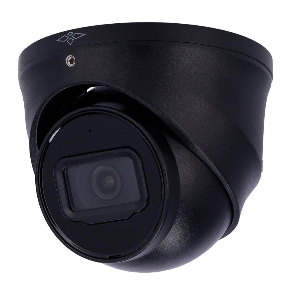 X-Security Turret IP Kamera Sort - 4 Megapixel (2688x1520) - Linse 2.8 mm / LEDs Rækkevidde 30 m - WDR 120 dB | Integreret Mikrofon - PoE | H.265+ - Intelligente funktioner