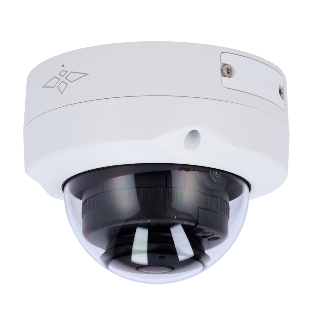 4 MP IP Kamera - 1/2.1" 4MP Wide Angular - Kompression H.265+ / H.265 - 2.8mm / WDR Linse - EPTZ: Intelligent alarm overvågning - SMD Plus og Perimeter Protection