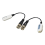 SAFIRE UTP passiv transceiver - Optimeret til HDTVI / HDCVI / AHD - 1 videokanal - Passiv, 2-pins forbinder - Rækkevidde: 200 ~ 400 m - 2 enheder | Hurtig forbindelse