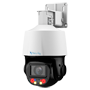 X-Security 4 Mpx Pro Serie IP PTZ Kamera - Varifocal linse 4~40 mm (optisk zoom 10x) - Dual Light | IR rækkevidde 70 m | Hvidt lys 30 m - IVS (Perimeter beskyttelse) | SDM 3.0 - Ansigtsgenkendelse | Auto Tracking - IP66 | Lyd | Alarmer | PoE+ | MicroSD