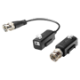 SAFIRE UTP passiv transceiver - 4 i 1 (HDTVI HDCVI AHD CVBS) - 1 videokanal - Passiv, 2-pins forbinder - Rækkevidde: 150 ~ 400 m - 2 enheder