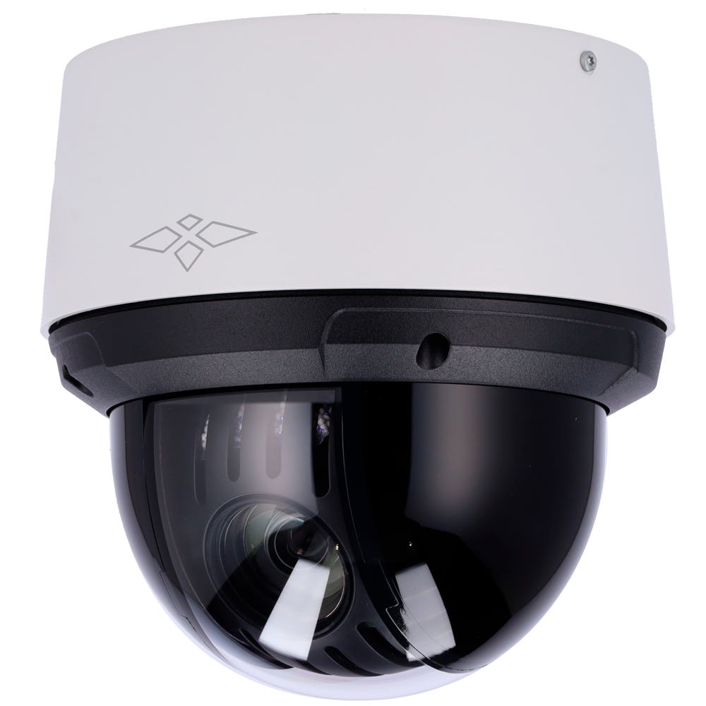 X-Security 4 Mpx Pro Serie IP PTZ Kamera - Varifocal linse 5~125 mm (optisk zoom 25x) - IR 100 m | Starlight - IVS (Perimeter beskyttelse) | SDM 3.0 - Ansigtsgenkendelse | Auto Tracking - IP66 | Lyd | Alarmer | PoE+ | MicroSD