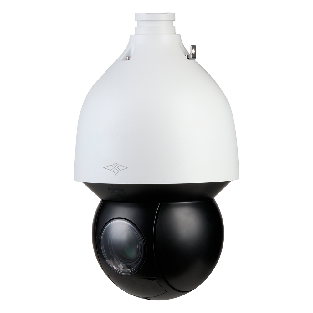 X-Security 4 Mpx Pro Serie IP PTZ Kamera - Varifocal linse 5.4~135 mm (optisk zoom 25x) - IR 150 m | Starlight - IVS (Perimeter beskyttelse) | SDM 4.0 - Ansigtsgenkendelse : Tælling : Auto Tracking - IP67 | IK10 | Lyd | Alarmer | PoE+ | MicroSD