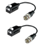 SAFIRE UTP passiv transceiver - Optimeret til HDTVI, HDCVI og AHD - 1 videokanal - Passiv, 2-pins forbinder - Rækkevidde: 200 m - 2 enheder
