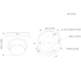 Turret IP kamera 4Mpx PRO range - Smart Dual Light rækkevidde 30m | Active Deterrence - 2.8 mm linse - AI: detektion og klassificering af personer - Mikrofon og højttaler - MicroSD - WiFi IEEE802.11b/g/n | Vandtæt IP67