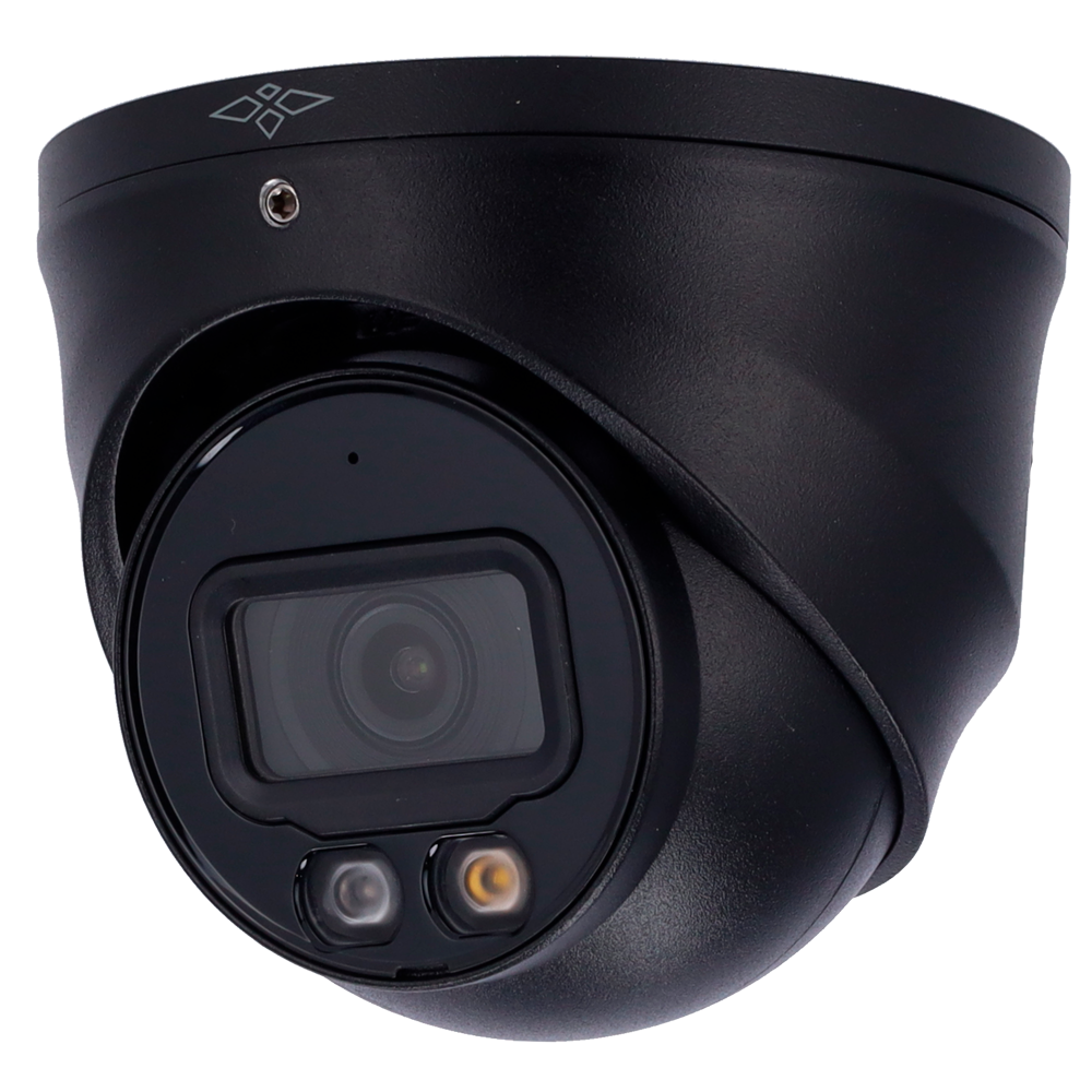 X-Security Turret IP Kamera PRO Range - 8 Megapixel (3840x2160) - 2.8 mm fast linse - IVS (Perimeter Protection) | SMD Plus - MicroSD | Dual Light rækkevidde 30 m - Vandtæt IP67 | Integreret mikrofon | PoE