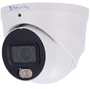 X-Security Turret Wizcolor IP kamera - 8 Megapixel (3840×2160) | 1/1.8" F1.0 Sensor - Linse 2.8mm | White light 30m - WDR 120dB | Indbygget mikrofon - WizSense, med menneske- og køretøjsklassifikation - MicroSD 256GB IP67
