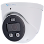 X-Security Turret Wizcolor IP kamera - 8 Megapixel (3840x2160) | Sensor 1/1.8" CMOS - Linse 2.8mm | IR+White Light 30m - WDR 120dB | Indbygget mikrofon - WizSense, med menneske- og køretøjsklassifikation - MicroSD 512GB IP67