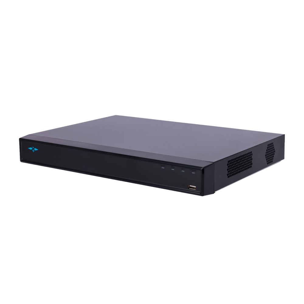 X-Security NVR til IP kameraer - Maksimum opløsning 16 Megapixel - Smart kompression H.265+ / Smart H.264+ - 16 CH IP - AI Smart funktioner - WEB, DSS/PSS, Smartphone og NVR