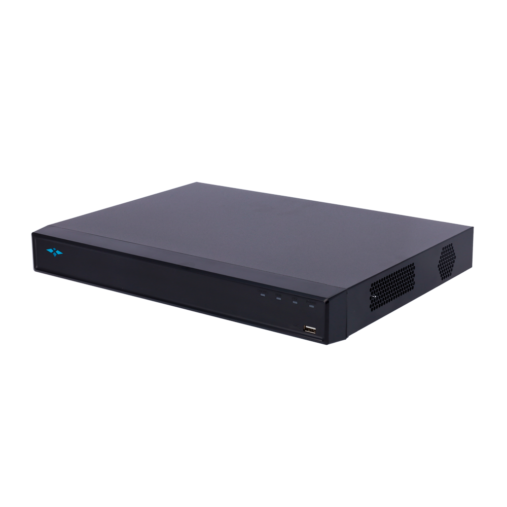 X-Security NVR til IP kameraer - Maksimal opløsning 12 Megapixel - Smart kompression H.265+ / Smart H.264+ - 16 CH IP - 4 CH ansigtsgenkendelse eller 16Ch AI - WEB, DSS/PSS, Smartphone og NVR