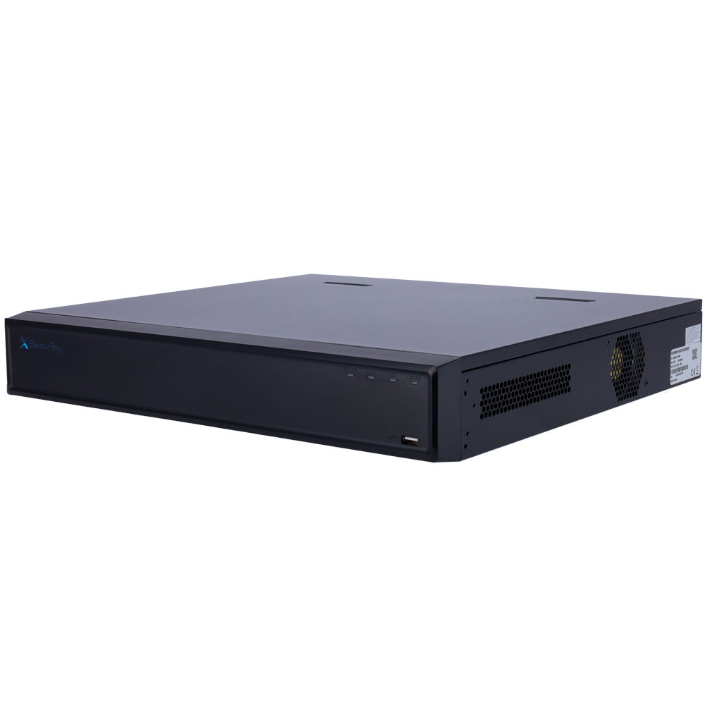 X-Security NVR WizMind - Maksimal opløsning 32 Megapixel - 32 CH - Komprimering H.265 / H.264 | 4 HDD - HDMI output 4K | Alarm Outputs - SMD, IVS, Metadata og AcuPick