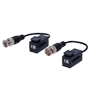 SAFIRE UTP passiv transceiver - Optimeret til HDTVI, HDCVI, AHD og CVBS - 1 videokanal - Passiv, 2-bens stik - Rækkevidde: 150 ~ 450 m - Opløsning 4K, 4Mpx, 3Mpx, 1080p, 720p
