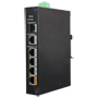 X-Security PoE Switch - 4 PoE porte +1 SFP +1 Uplink Gigabit - Hastighed 10/100/1000Mbps - Port 60W 1 / porte 30W 2-4 / maksimal 60W - Hi-PoE / IEEE802.3at (PoE+) / af (PoE) - DIN-skinne montering