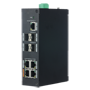 PoE Switch - 4 PoE+ porte RJ45 + 1 x RJ-45 port - 4 SFP Gigabit porte - Hastighed 10/100/1000Mbps - 30W per port / Total maksimal 96W - Port 1 understøtter HiPoE op til 60W