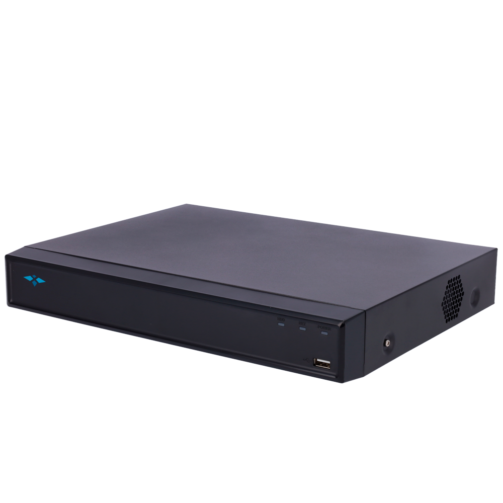 DVR 5n1 X-Security - 4 CH analog (8Mpx) + 4 IP (8Mpx) - Audio | Alarmer - 4K (7FPS) optageløsning - 1 CH ansigtsgenkendelse - 1 CH menneske- og køretøjsgenkendelse
