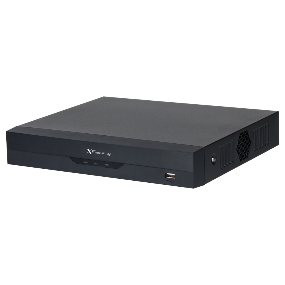 DVR 5n1 X-Security - 16 CH HDTVI/HDCVI/AHD/CVBS + 8 IP - Maksimal opløsning 5 Mpx - Audio over coaxial | SMD | AcuPick | AcuPick - 2 CH ansigtsgenkendelse - IVS Wizsense | 1 HDD