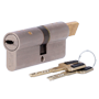 Højsikkerhed dobbelt kobling cylinder - Anti-bump, dirkning, boring og brud - Egnet til YALE-LINUS-L2 - System med 7 aktive stifter og 2 sensorer - Mål 35 (indre) x 40 (ydre) mm - Inkl. 2 fysiske nøgler