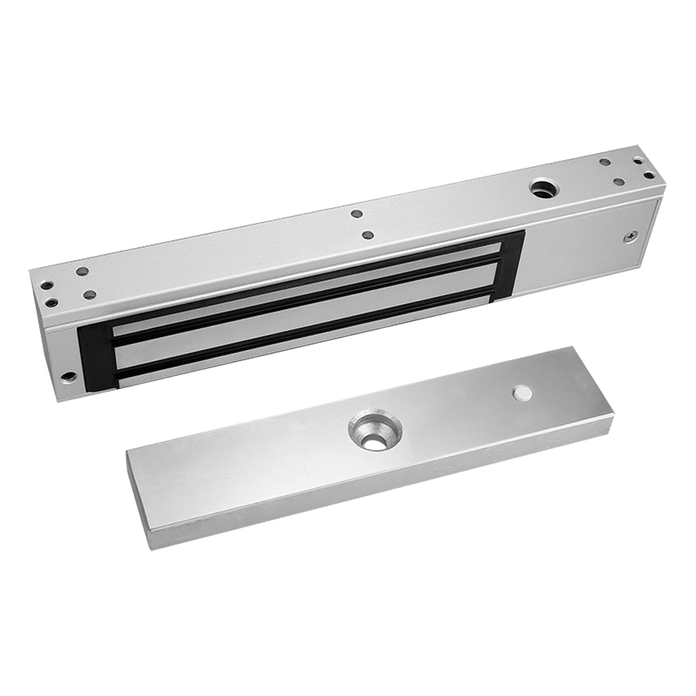 Elektromagnetisk sugekopp - Til enkeltdør - Holdekraft 500 kg - Fail Safe (NC) åpningsmodus - Overflatemontasje - LED, statussensor og justerbar tidsforsinkelse