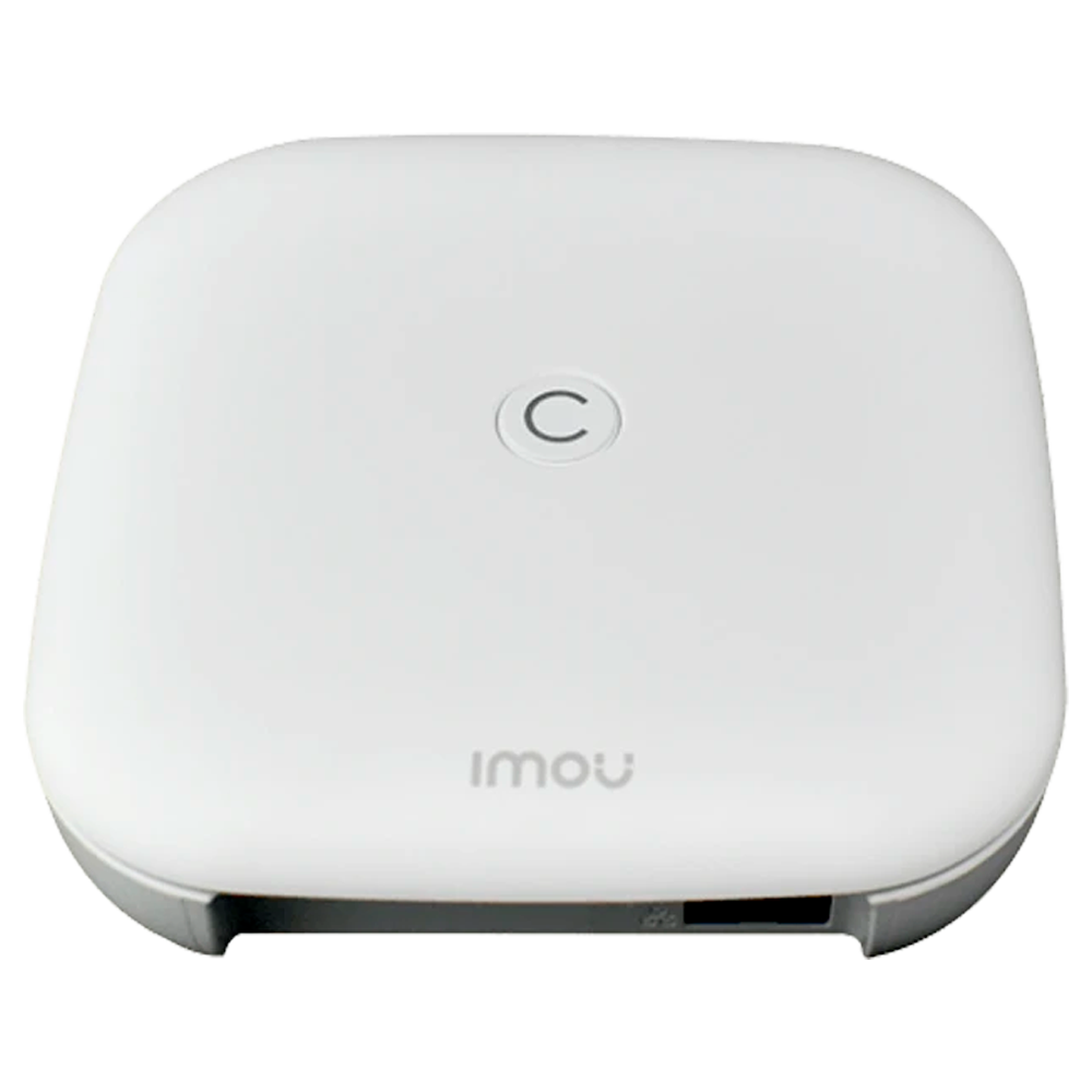Imou Hub Trådløs Gateway - Domotik Alarmcentral - Zigbee 3.0 - Dobbelt WiFi / LAN - Op til 32 enheder - Egnet til indendørs brug