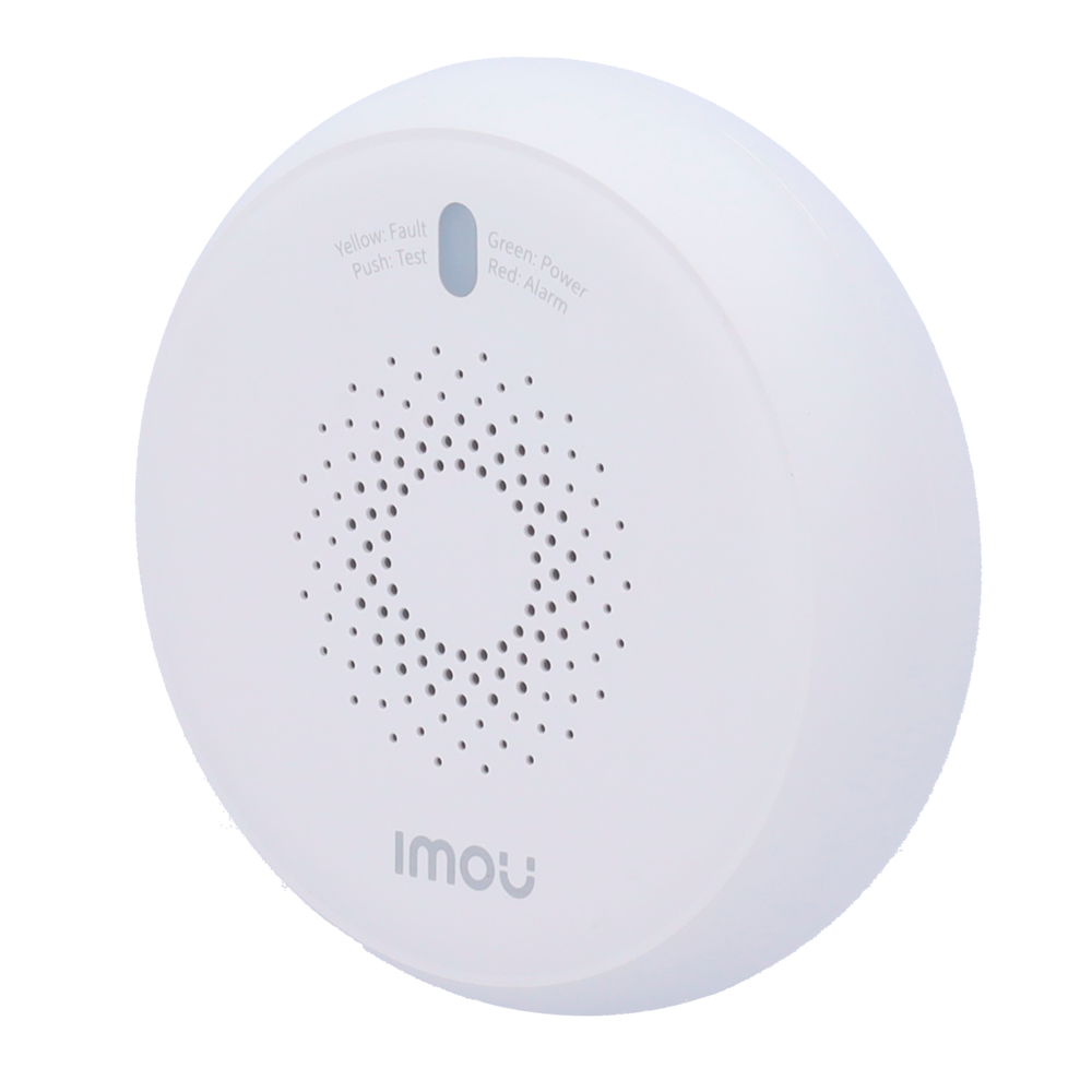Imou Gasdetektor - Detekterer (CNG, LNG, Metan) - Zigbee 3.0 - 85dB Sirene - Belyst alarm - Egnet til indendørs brug