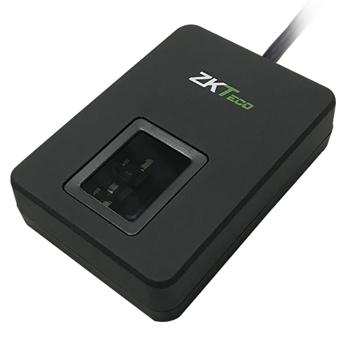 Biometrisk læser - Fingeraftryk - Sikker & pålidelig registrering - USB kommunikation - Plug & Play - Kompatibel med ZKTeco software
