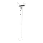 Vertikal støtte til barriere arm - Kompatibel med ZK-PROBG30xx - Til bombarrierer på 6 meter - Justerbar højde: 77 ~ 102 cm - Let installation - Hvid farve