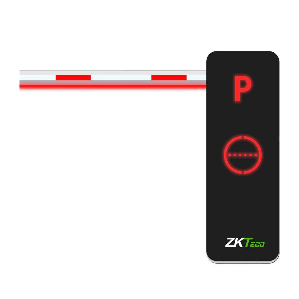 Parkeringsbom - Lige arm (4,5 m) - Højreoplukning | 3.000.000 cykler - LED indikatorer : Nødtilstand - Mulighed for backup batteri - Egnet til udendørs