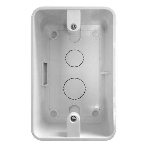 Tilslutningsboks - Påbygning - Kompatibel med ZK-FR1500 læsere - Materiale: ABS - Hvid farve - Nem installation