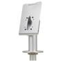 Vertikalt beslag til drejekors - Specifik til ansigtsgenkendelsesenheder - Kompatibel med ZK-PROFACE-X - Kabelføring - 152 mm (H) x 50 mm (B) x 90 mm (Ø) - Lavet af aluminiumslegering