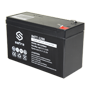 Genopladelig batteri - AGM blysyre teknologi - Spænding 12 V - Kapacitet 9.0 Ah - 100 x 151 x 65 mm / 2570 g - Til backup eller direkte brug