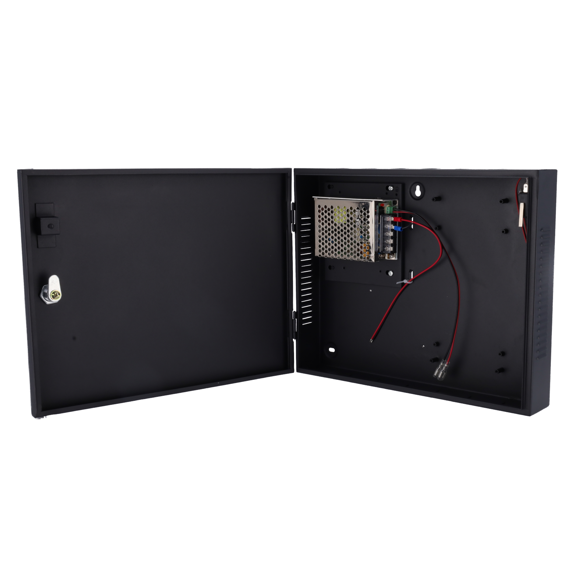 Kabinet til INBIO controller - Kompatibel med C3 Series controllere - Anti-tampering - Lås med nøgle - Plads til strømforsyning/batteri - Egnet til enhver installation