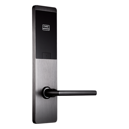 Offline hotel lås - Åbning med MF-kort - Backset 62,5 mm | Åbning højre - Selvstændig 4 x AA batterier - Nødcylinder - Styring med ZKBio CVSecurity software