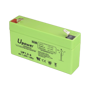 Upower - Genopladelig batteri - AGM bly-syre teknologi - Spænding 6 V - Kapacitet 1.3 Ah - 97 x 57.5 x 24 / 290 g - Til backup eller direkte brug