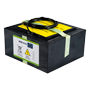 Zink-luft batteri - Spænding 6.0 V - Kapacitet 6000 Wh - 162 x 396 x 190 mm / 12.55 kg - Til backup eller direkte brug
