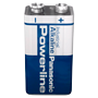 Panasonic - Batteri PP3 / 6LR61 - Spænding 9.0 V - Alkaline - Nominel kapacitet 510 mAh - Kompatibel med katalogprodukter