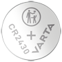 Varta - Batteri CR2430 - Spænding 3.0 V - Lithium - Nominel kapacitet 270 mAh - Kompatibel med katalogprodukter