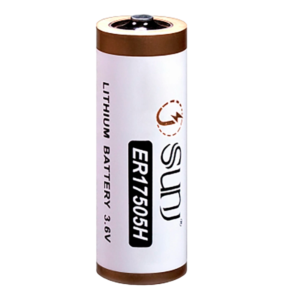 Batteri ER17505H - Spænding 3.6 V - Lithium - Nominel kapacitet 3600 mAh - Kompatibel med katalogprodukter