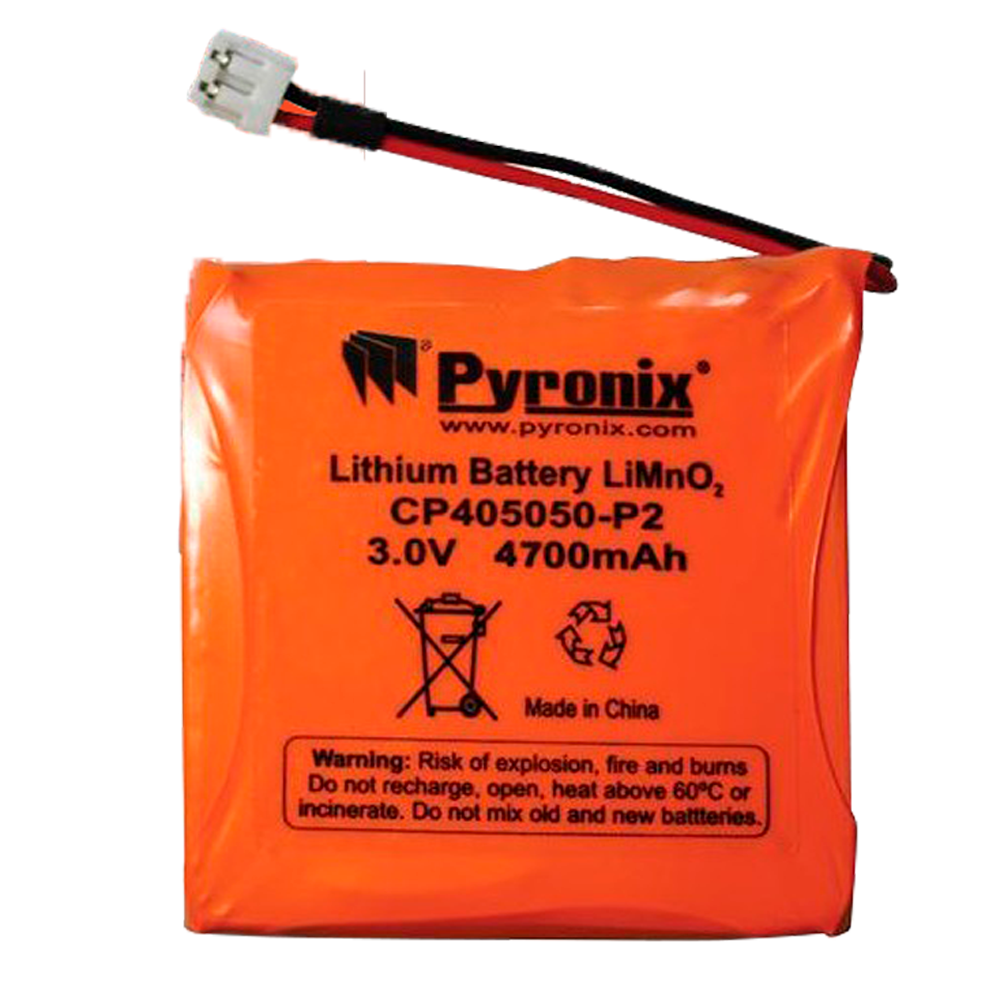 Backup batteri - Lithium - Genopladelig - 3 V - 4700 mAh - Kompatibel med DELTABELL og XDH10TT1-WE