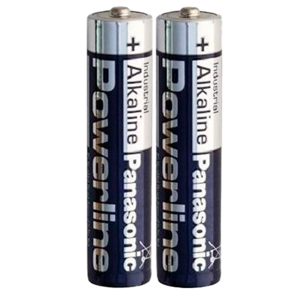 Panasonic - Batteri AAA/LR03 - Pakke med 2 batterier - 1.5 V - Alkaline - Pris per batteri. Sælges i pakker med 2