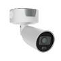 Ajax 4 Megapixel Premium Bullet IP-kamera - 1/1.8" Progressive Scan CMOS - 2,8~12 mm motoriseret varifokal objektiv - IR 60 m | Hvidt lys 40 m | PoE 802.3at/af - 120 dB TrueWDR | Bevægelsesdetektion | AI - MicroSD op til 256GB | Farve: Hvid