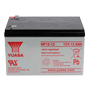 Yuasa NP12-12 - Genopladelig batteri - AGM blysyre teknologi - 12 Ah kapacitet / 12 V - 98 x 151 x 97,5 / 4050 g - Til backup eller direkte brug