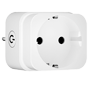 Smart stik - ZigBee 3.0 - Maksimal belastning 16 A - Forbrugsstatistikker - Timer og kalender - Kompatibel med BelaHome-appen