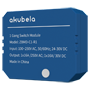 1-linie smart relæ - ZigBee 3.0 - Maksimal belastning 16 A - Strømforsyning 100-250 AC / 24-30 DC - Timer og kalender - Kompatibel med BelaHome-app'en