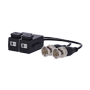 SAFIRE UTP passiv transceiver - Optimeret til HDTVI, HDCVI, AHD og CVBS - 1 videokanal - Inkluderer transmitter- og receiversæt - Rækkevidde: 150 ~ 350 m - Opløsning 8Mpx, 5Mpx, 4Mpx, 3Mpx, 1080p, 720p