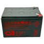 CSB Genopladelig batteri - AGM Bly-syre teknologi - Spænding 12V - Kapacitet 12Ah - Til backup eller direkte brug - Kompatibel med Honeywell kontrolpaneler