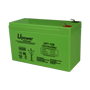 Upower - Genopladelig batteri - AGM blysyre teknologi - Spænding 12 V - Kapacitet 7,0 Ah - 93,5 x 151 x 65 mm / 2180 g - Til backup eller direkte brug