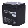 Genopladelig batteri - Lithium LiFePO4 - Spænding 12V - Kapacitet 5Ah - 3000 cykler - 90 (b) x 101 (h) x 70 (d) mm / 0,7 kg